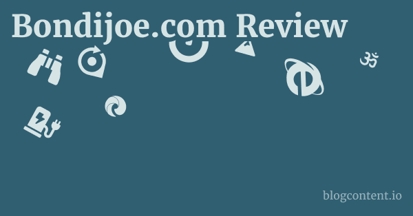 Bondijoe.com Review 1 by Partners