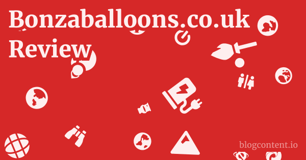 Bonzaballoons.co.uk Review 1 by Partners