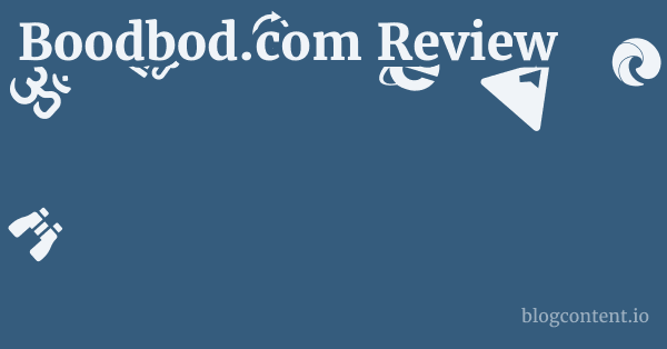 Boodbod.com Review 1 by Partners