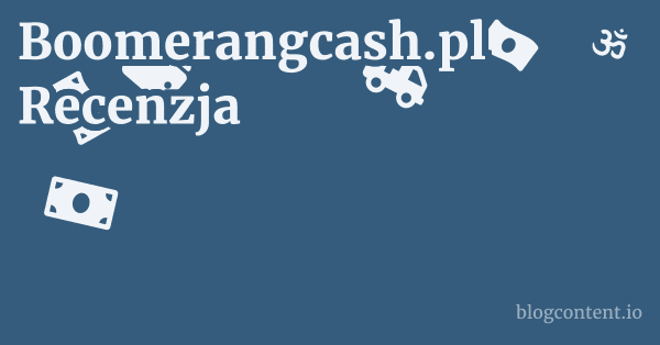Boomerangcash.pl Recenzja 1 by Partners