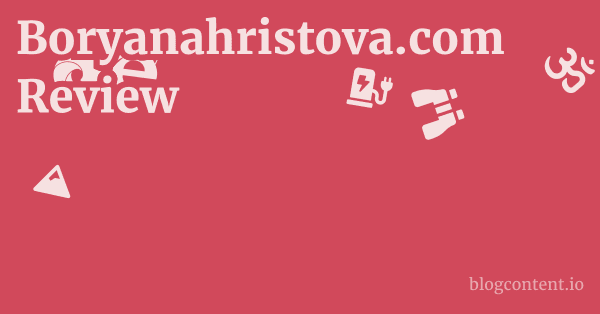 Boryanahristova.com Review 1 by Partners