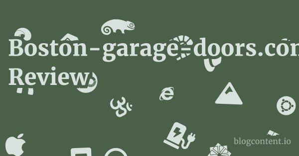 Boston-garage-doors.com Review 1 by Partners