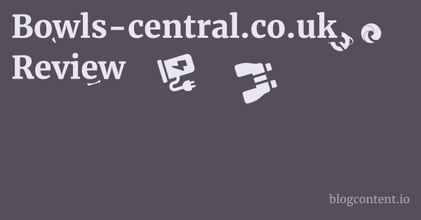 Bowls-central.co.uk Review 1 by Partners