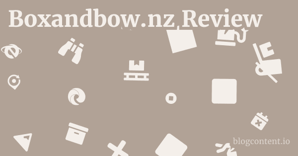 Boxandbow.nz Review 1 by Partners