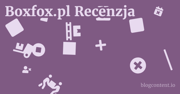 Boxfox.pl Recenzja 1 by Partners