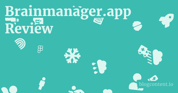 Brainmanager.app Review 1 by Partners
