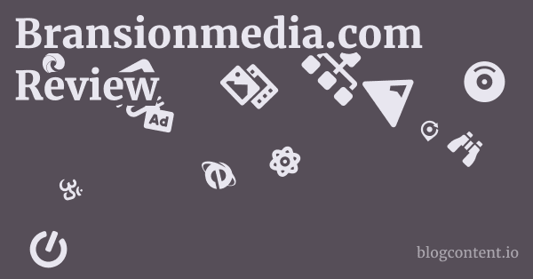 Bransionmedia.com Review 1 by Partners
