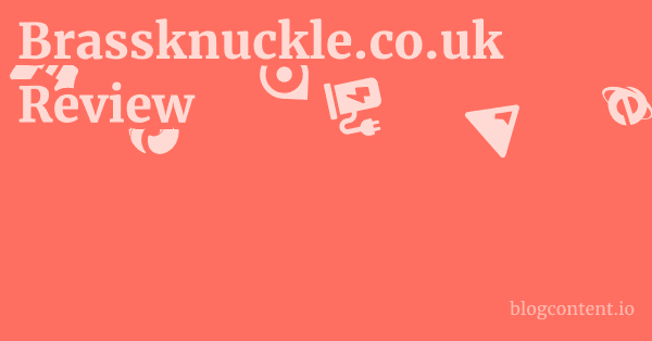 Brassknuckle.co.uk Review 1 by Partners