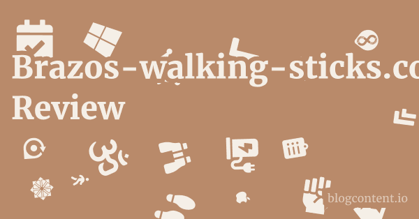 Brazos-walking-sticks.com Review 1 by Partners
