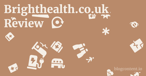 Brighthealth.co.uk Review 1 by Partners