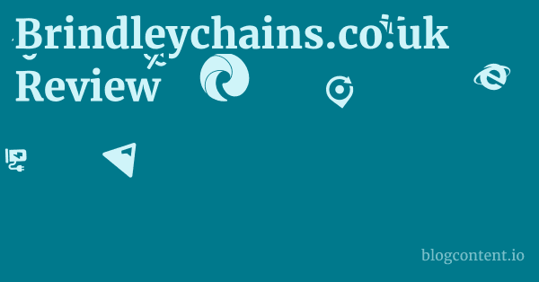 Brindleychains.co.uk Review 1 by Partners