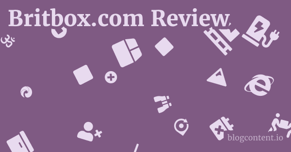 Britbox.com Review 1 by Partners