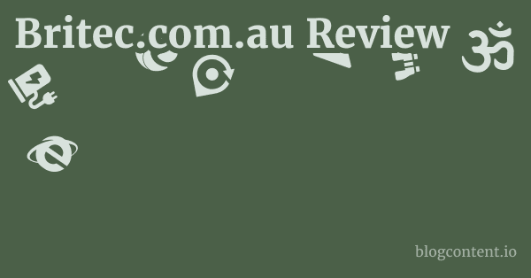 Britec.com.au Review 1 by Partners