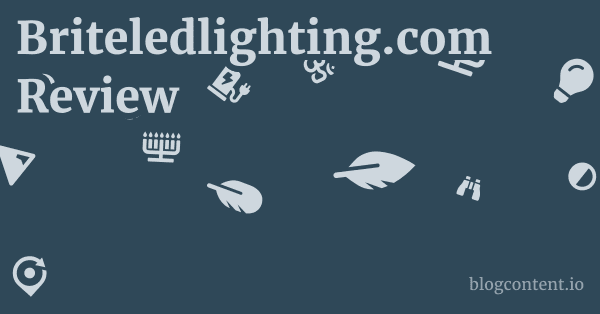 Briteledlighting.com Review 1 by Partners