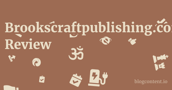 Brookscraftpublishing.com Review 1 by Partners