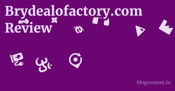 Brydealofactory.com Review 1 by Partners