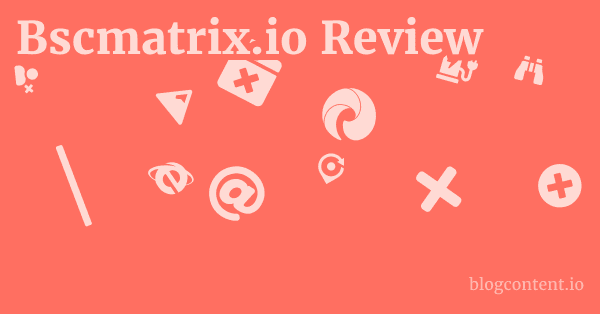 Bscmatrix.io Review 1 by Partners