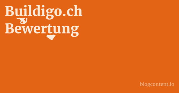 Buildigo.ch Bewertung 1 by Partners