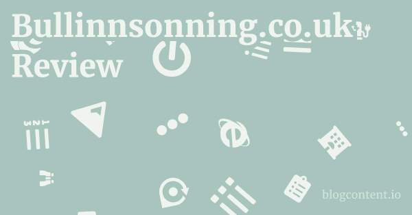 Bullinnsonning.co.uk Review 1 by Partners
