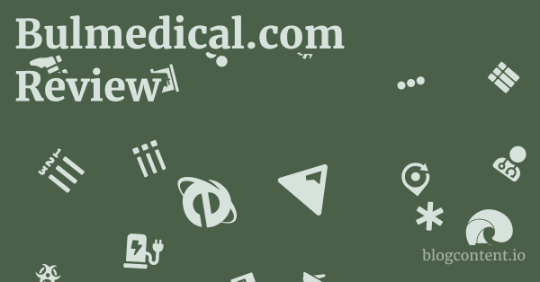 Bulmedical.com Review