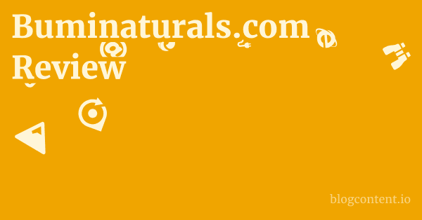 Buminaturals.com Review 1 by Partners