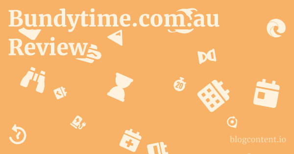 Bundytime.com.au Review 1 by Partners