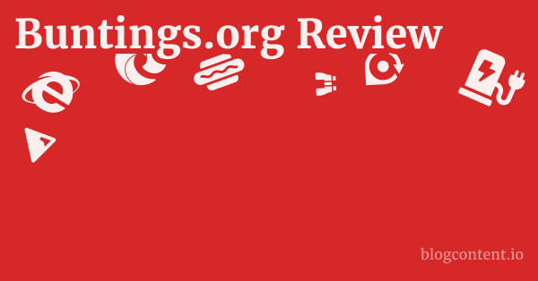 Buntings.org Review 1 by Partners