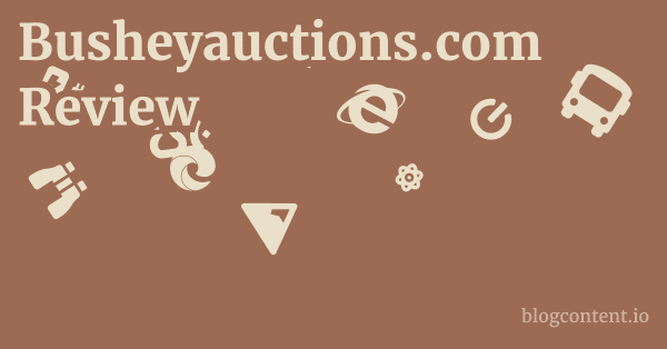 Busheyauctions.com Review 1 by Partners