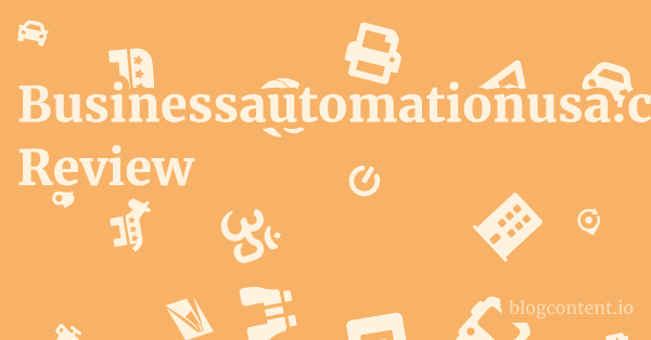 Businessautomationusa.com Review 1 by Partners