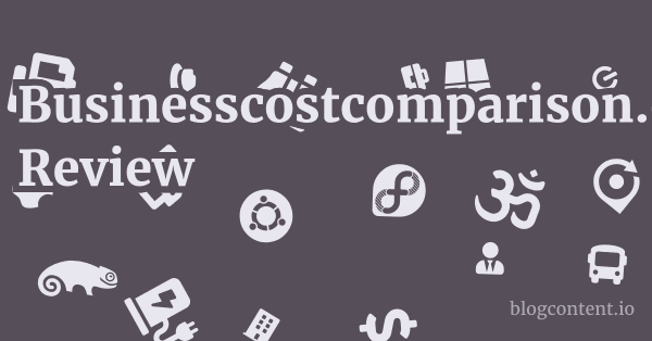 Businesscostcomparison.co.uk Review 1 by Partners