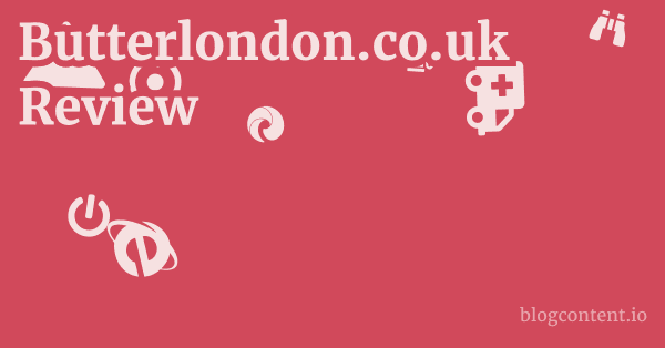 Butterlondon.co.uk Review 1 by Partners