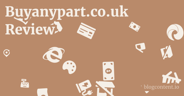 Buyanypart.co.uk Review 1 by Partners