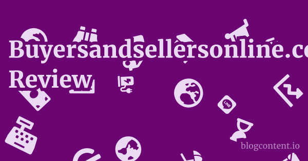 Buyersandsellersonline.co.uk Review 1 by Partners