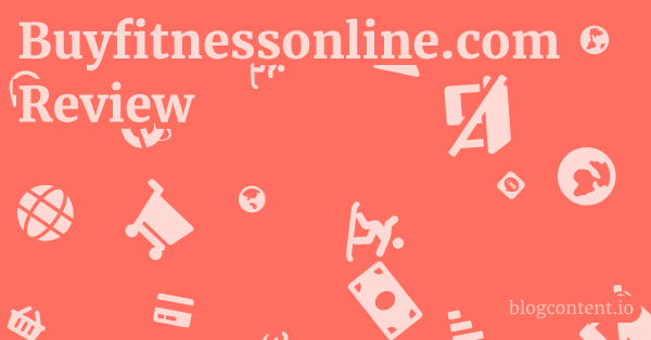 Buyfitnessonline.com Review 1 by Partners