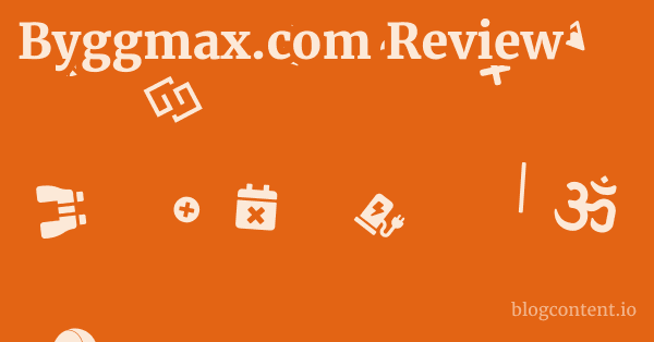 Byggmax.com Review 1 by Partners