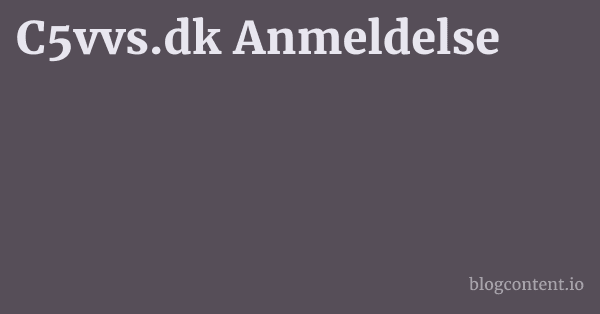 C5vvs.dk Anmeldelse 1 by Partners