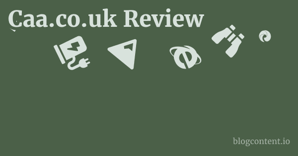 Caa.co.uk Review 1 by Partners