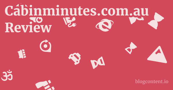 Cabinminutes.com.au Review 1 by Partners