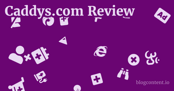Caddys.com Review 1 by Partners