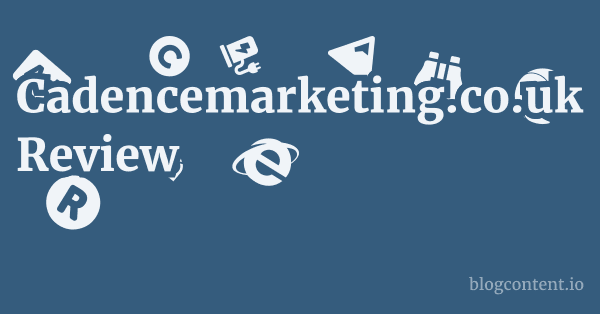 Cadencemarketing.co.uk Review 1 by Partners