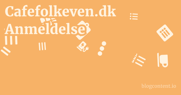Cafefolkeven.dk Anmeldelse 1 by Partners