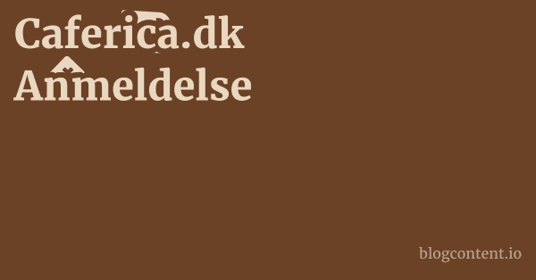 Caferica.dk Anmeldelse 1 by Partners