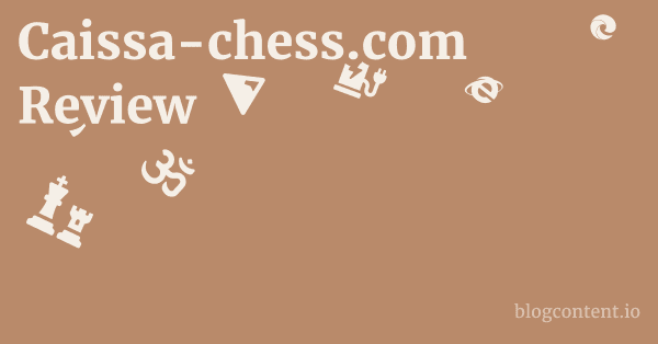Caissa-chess.com Review 1 by Partners