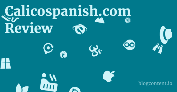 Calicospanish.com Review 1 by Partners