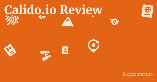 Calido.io Review 1 by Partners