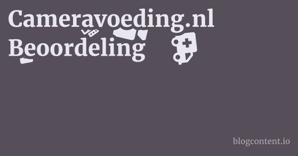 Cameravoeding.nl Beoordeling 1 by Partners