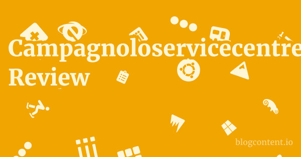 Campagnoloservicecentre.co.uk Review 1 by Partners