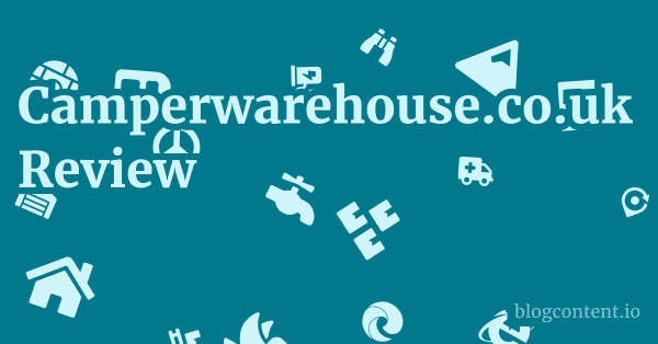 Camperwarehouse.co.uk Review 1 by Partners