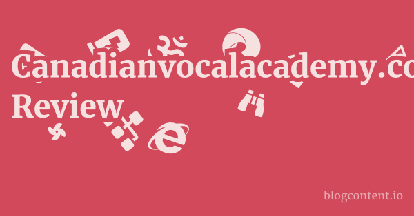 Canadianvocalacademy.com Review 1 by Partners