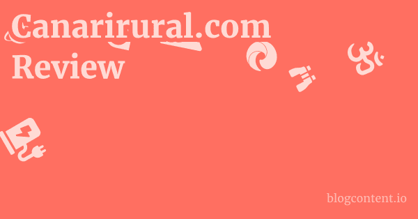 Canarirural.com Review 1 by Partners